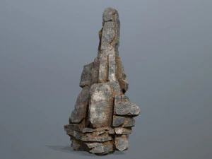Cliff rocks 3D Model