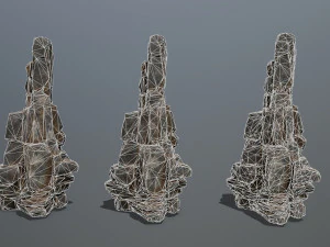 Cliff rocks 3D Model
