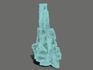 Ice rocks 3Dモデル
