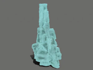Ice rocks 3D Model
