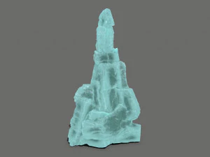Ice rocks 3D Model