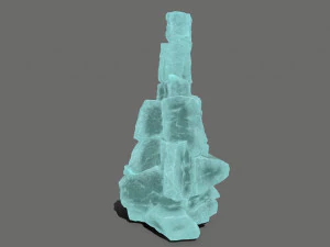 Ice rocks 3D Model