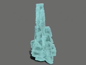 Ice rocks 3D Model