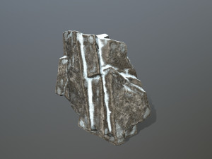 Snow rocks Modello 3D