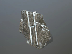 Snow rocks 3D Model