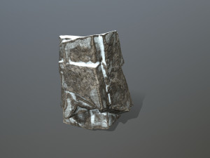 Snow rocks Modello 3D