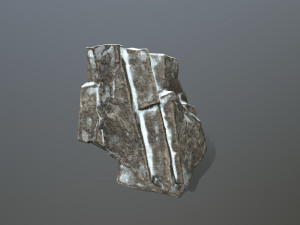 Snow rocks Modello 3D