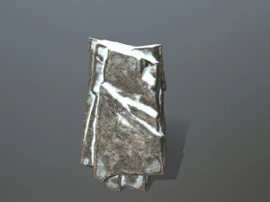 Snow rocks 3D Model