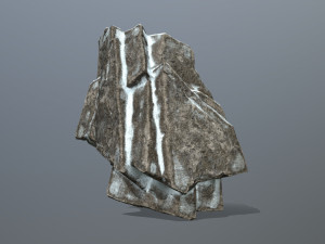 Snow rocks Modello 3D
