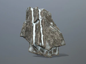 Snow rocks 3D Model