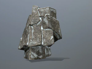 Snow rocks 3D Model