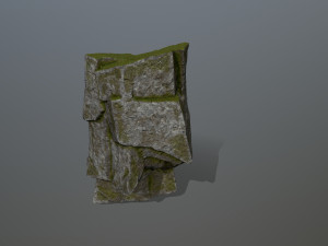 Cliff rocks 3D-Modell