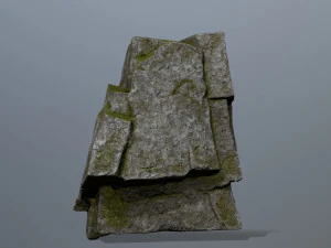 Rocas del acantilado Modelo 3D