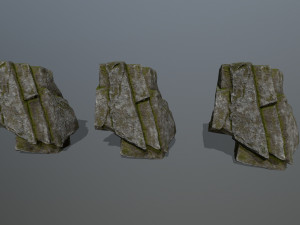 Cliff rocks 3D-Modell