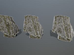 Cliff rocks 3D-Modell