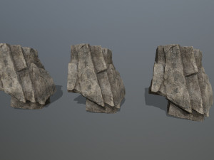 Cliff rocks 3D-Modell
