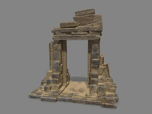 Ruin Gate Modèle 3D