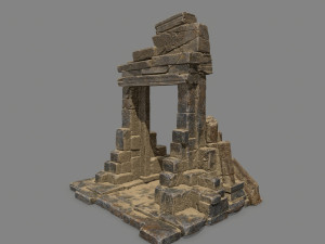 Ruin Gate Modèle 3D