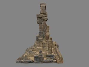 Ruin Gate Modèle 3D