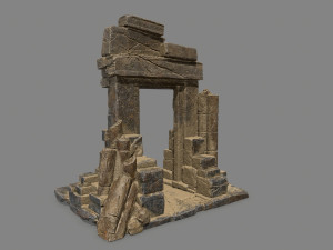 Ruin Gate Modèle 3D