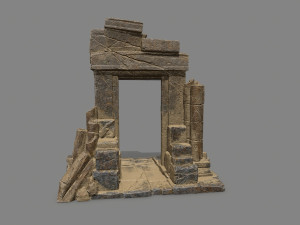 Ruin Gate Modèle 3D