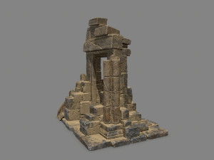 Ruin Gate Modèle 3D