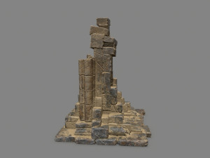 Ruin Gate Modèle 3D