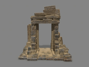 Ruin Gate Modèle 3D
