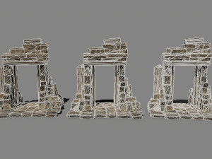 Ruin Gate Modèle 3D