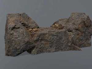 Ruin Stairs 3D Model