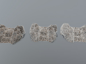 Ruin Stairs Modèle 3D