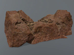 Ruin Stairs 3D Model