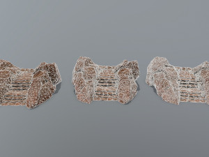 Ruin Stairs 3D Модель