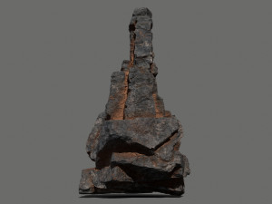 Cliff rocks 3D 모델