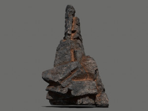 Cliff rocks 3D 모델