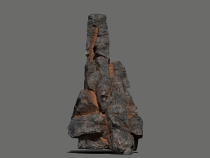 Cliff rocks 3D 모델