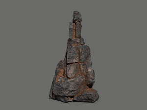 Cliff rocks 3D 모델