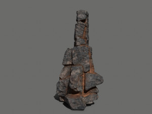 Cliff rocks 3D 모델