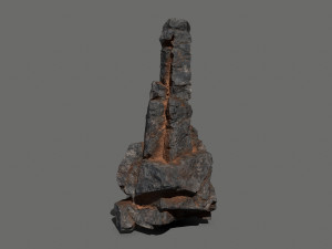 Cliff rocks 3D 모델