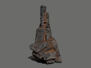 Cliff rocks 3D 모델
