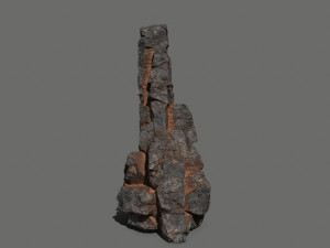 Cliff rocks 3D 모델