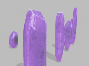 Crystal set 3D Model