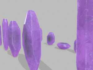 Crystal set 3D Model