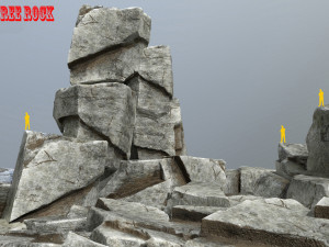 Free Rock 3D Model