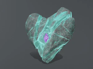 Broken Heart 3D Model