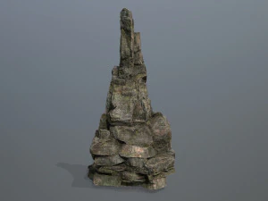 Cliff rocks 3D Model