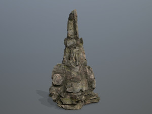 Cliff rocks 3D Модель