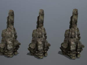 Cliff rocks 3D Модель