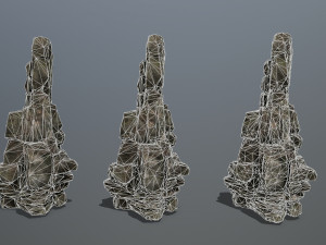 Cliff rocks 3D Модель