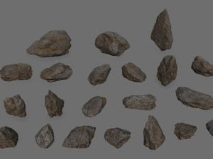 Rocks 3D Model